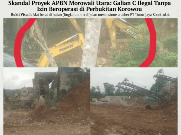 Skandal Proyek APBN Morowali Utara: Tambang Batu "Siluman" Diduga Pasok Material Jalan Nasional