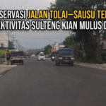 Progres Preservasi Jalan Tolai–Sausu Tembus 63,31%, Jalur Penghubung Sulteng Kian Mulus dan Optimal!