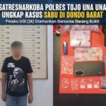 Gerak Cepat Satresnarkoba Polres Touna, Pemuda di Dondo Barat Diamankan Usai Kedapatan Bawa Sabu