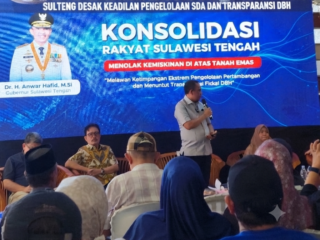 Menolak Kemiskinan di Atas Tanah Emas: Konsolidasi Rakyat Sulteng Desak Keadilan Pengelolaan SDA dan Transparansi DBH