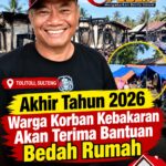 Akhir 2026, Warga Korban Kebakaran Tolitoli Bakal Terima Bantuan Bedah Rumah