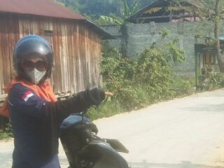 Tak Butuh Waktu Lama, Proyek Peningkatan Jalan di Panasakan Rampung Kurang dari Sepekan
